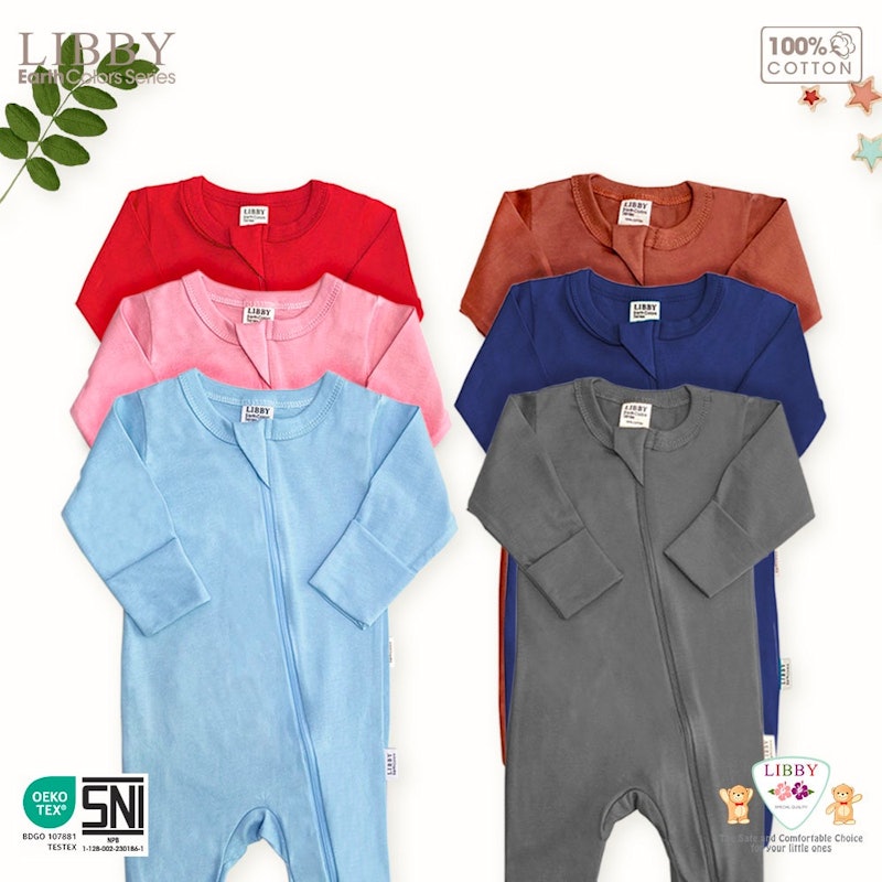 Libby Baby Zippy Suit Short Sleeves 5
