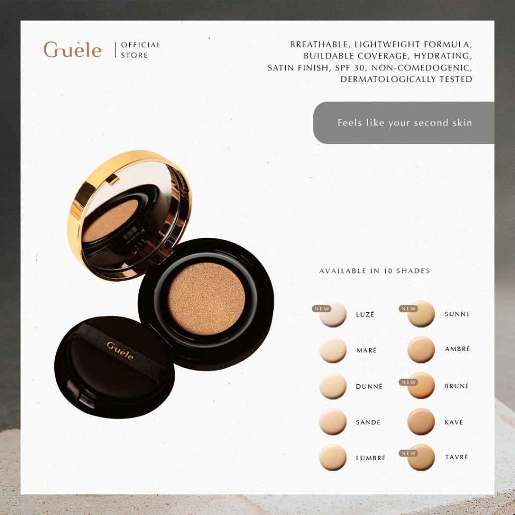 Guele Kosmetik Indonesia Guèle Bare Cushion Sandè