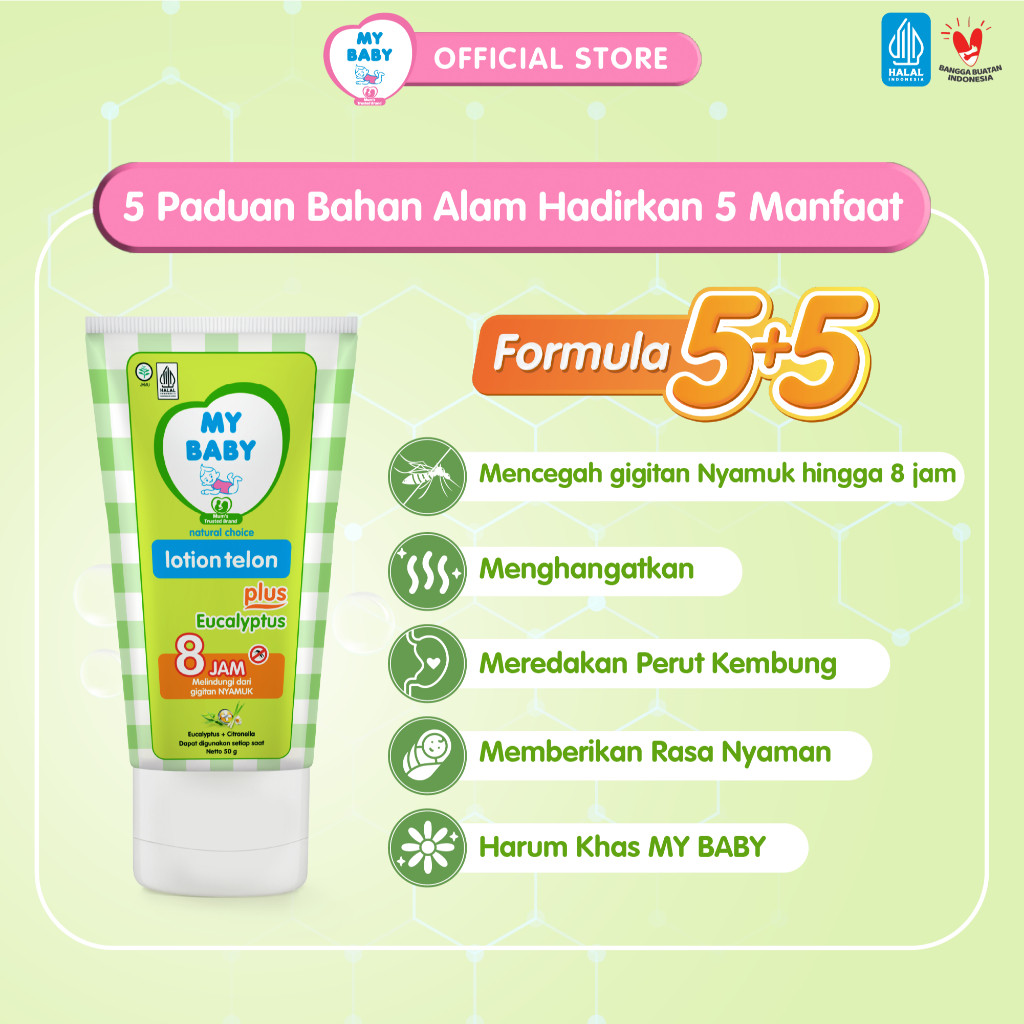 Tempo Scan Pacific MY BABY Lotion Telon Plus