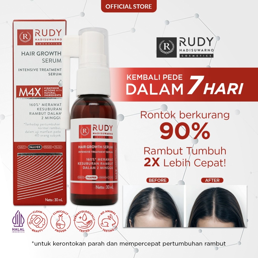Rudy Hadisuwarno Cosmetics Hair Growth Serum