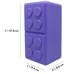 Technoplast  Big Block Coin Bank Large