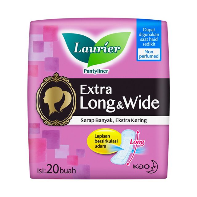 Laurier ｜ Pantyliner Extra Long & Wide