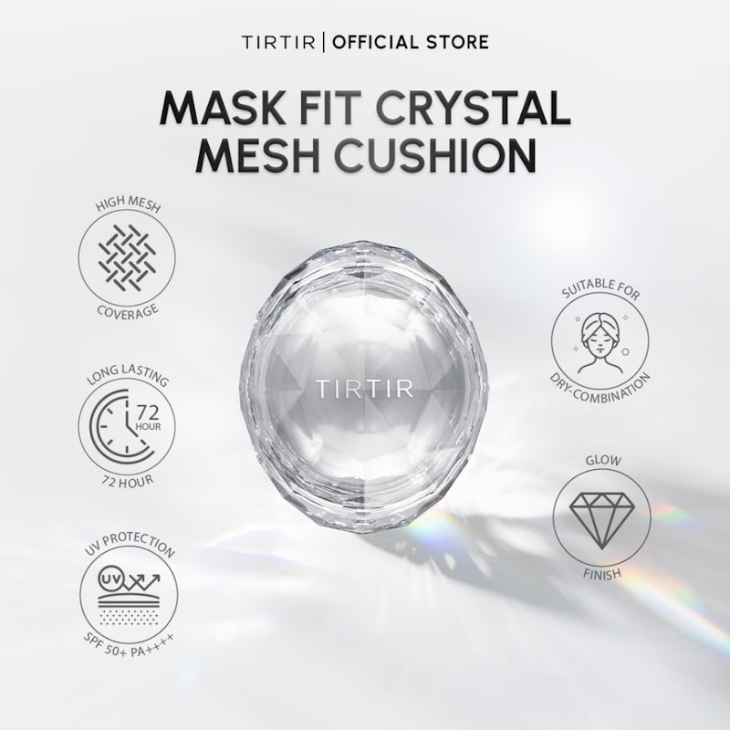 TIRTIR Mask Fit Crystal Mesh Cushion SPF 50+ PA++++ 17C Porcelain 2