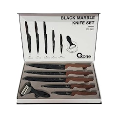 Oxone Black Marble Knife Set