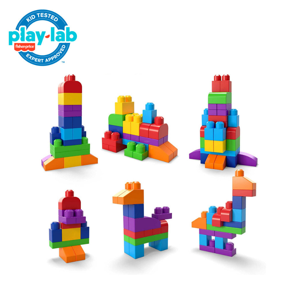 Fisher-Price Fisher-Price Mega Bloks Big Building Bag (60 pcs)