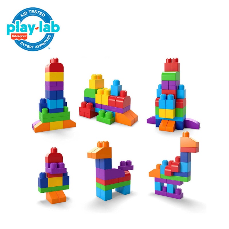 Fisher-Price Mega Bloks Big Building Bag (60 pcs) 2
