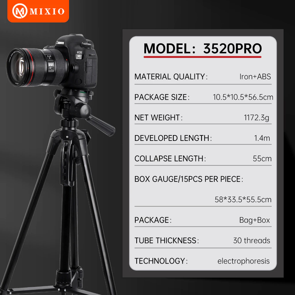 MIXIO  MIXIO 3520PRO Tripod