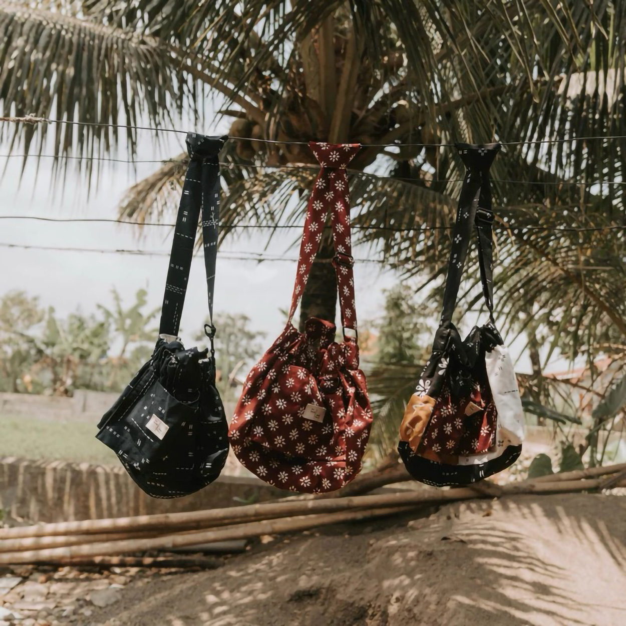 Ragam Bentala Reka Baru Sling Bag Batik