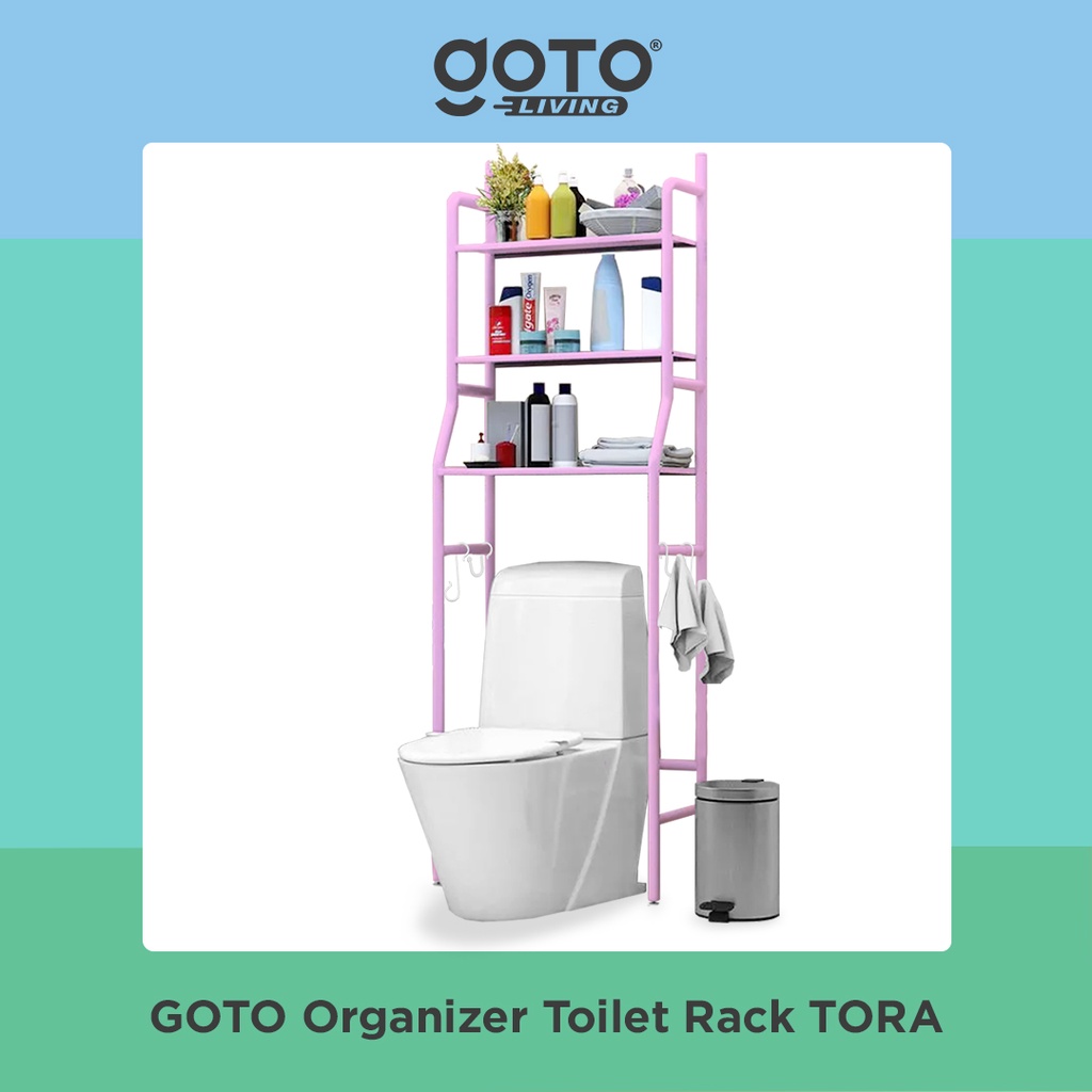 Pilar Niaga Makmur Goto Living Organizer Toilet Rack Tora