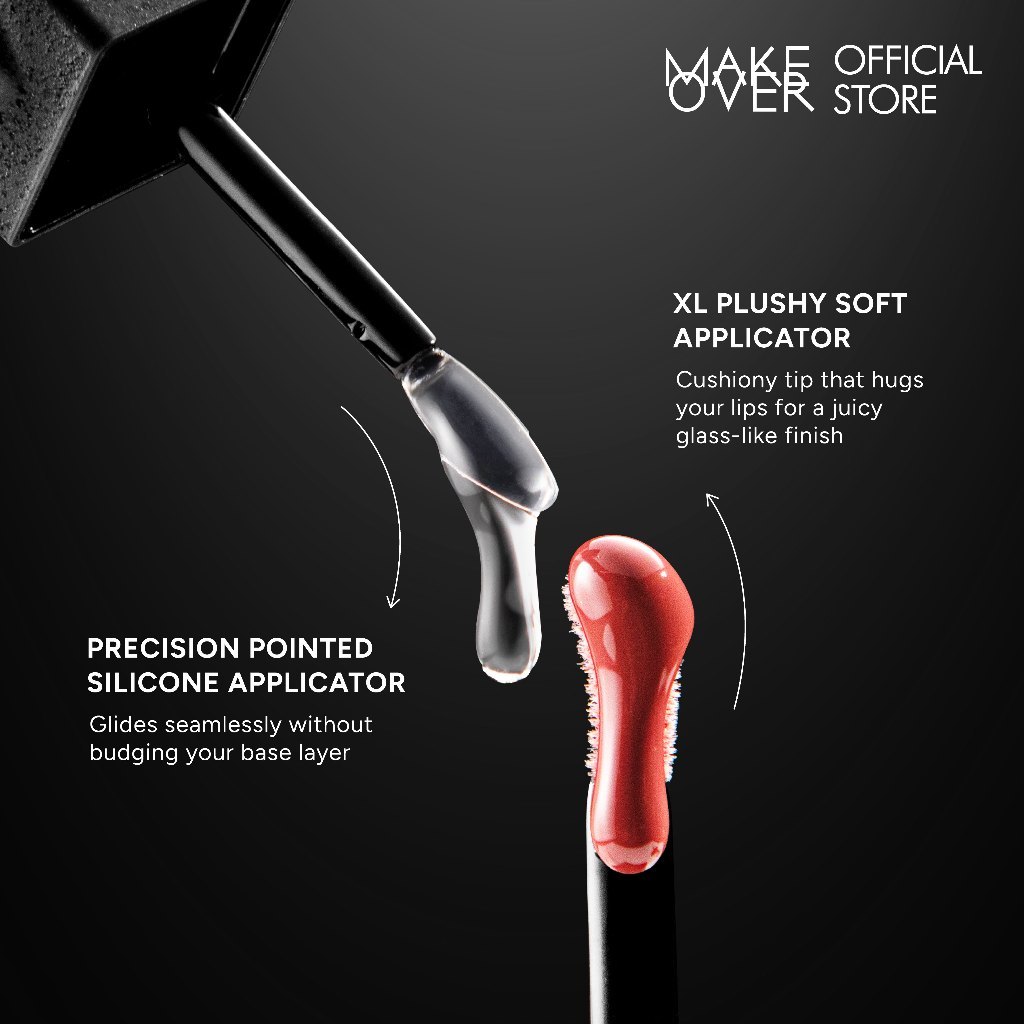 MAKE OVER Amplify Fluid Glass Lip Gloss 502 Taste