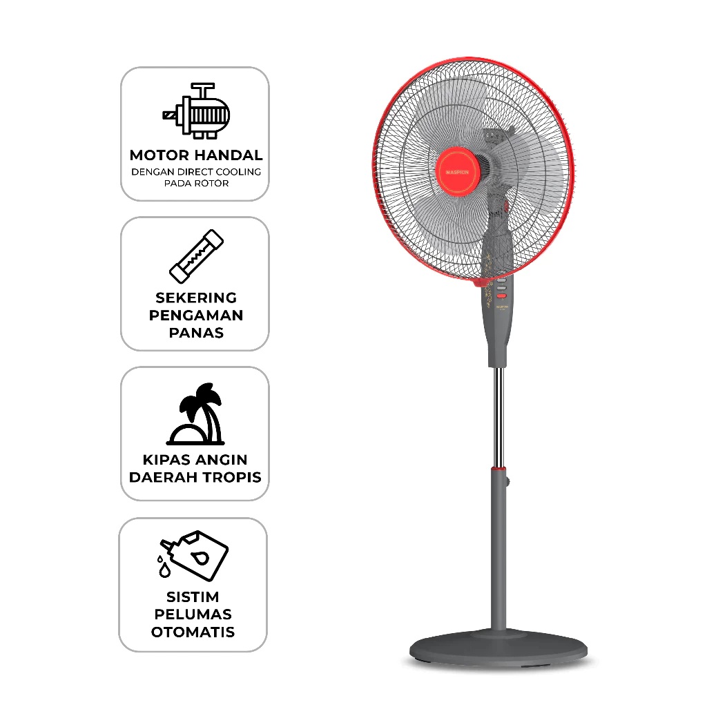 Maspion Group Maspion Stand Fan EX 172 S
