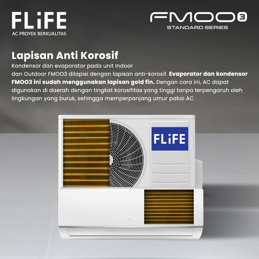 Flife Indonesia FLIFE AC 3/4 PK Standard  FAC-07FMOO3
