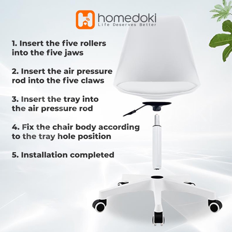 Home Doki Teknologi Homedoki Kursi Kantor Hidrolik