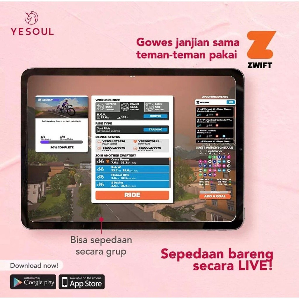 Fujian Yesoul Health Technology Yesoul Indoor Spinning Bike S3