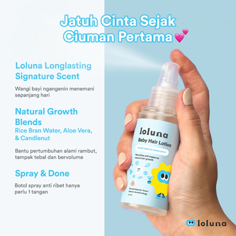 Loluna Baby Hair Lotion