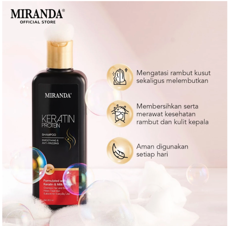 Miranda Keratin Protein Hair Shampoo 2