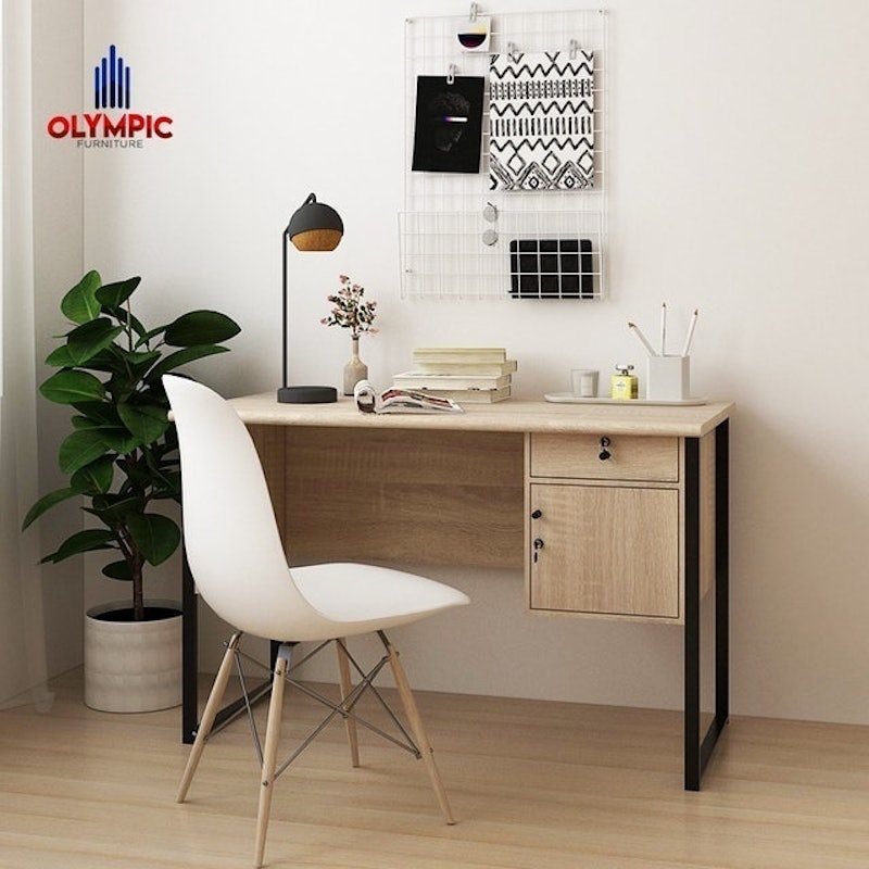 Olympic MTS Titan - Meja Tulis Rangka Besi Industrial Style