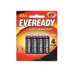 Eveready Super Heavy Duty AA