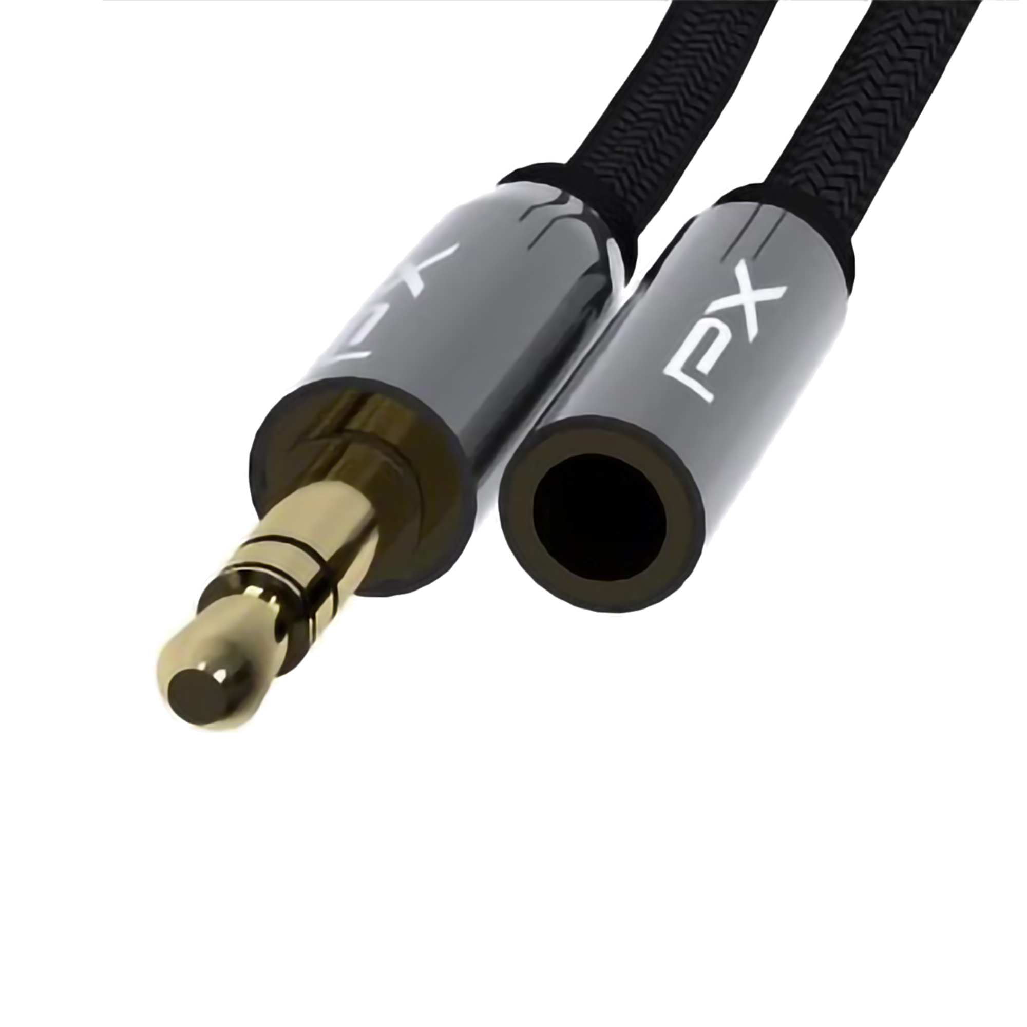 PX Kabel AUX Extension Audio 3.5mm Male to Female 0.5M ｜ CO-YP0305 