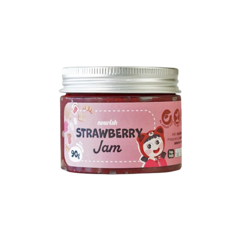 Nourish Strawberry Jam Vegan 90 g 1