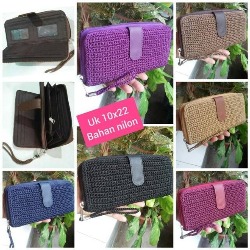 Dompet Lipat Rajut 5