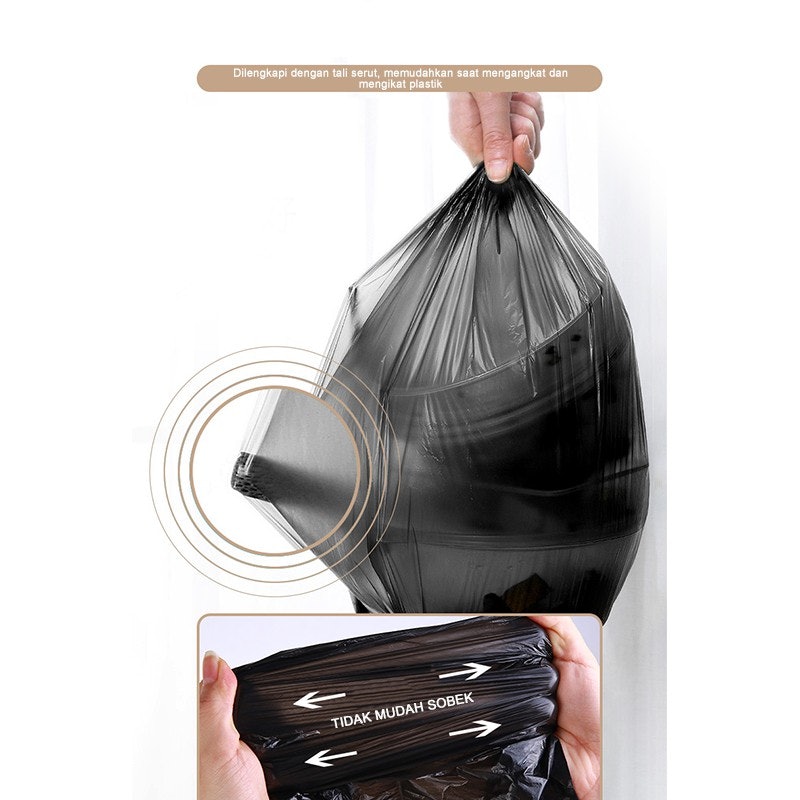 Kantong Plastik Sampah Tali Serut 3