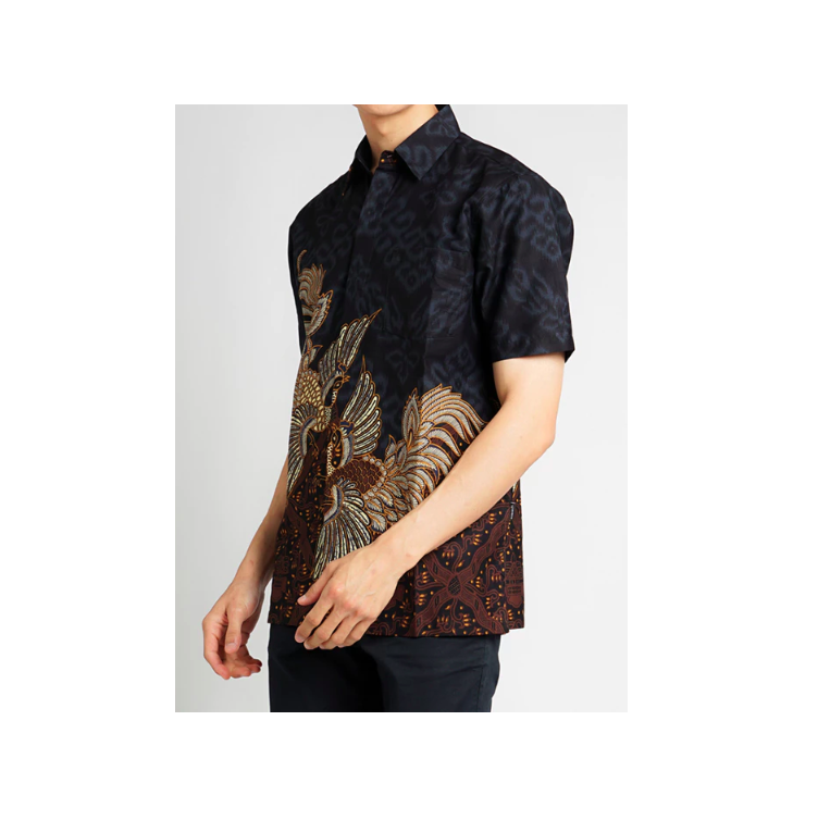  Hadinata Batik Premium Kemeja Pendek Superfine Rajendra Rihana
