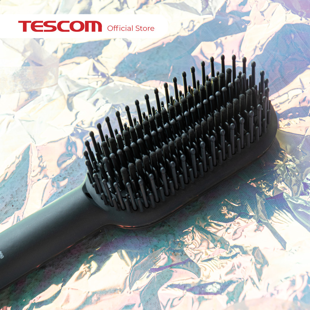 Ravalindo Megah Perkasa Tescom Ionic Smooth Hot Brush  TB550ID