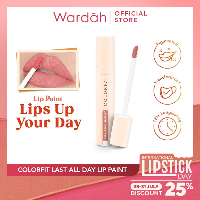 Colorfit Last All Day Lip Paint - 07 Brick On 4