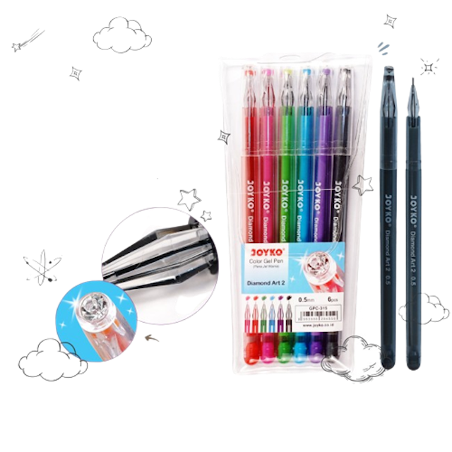 Color Gel Pen (Diamond Art) ｜ GPC-315