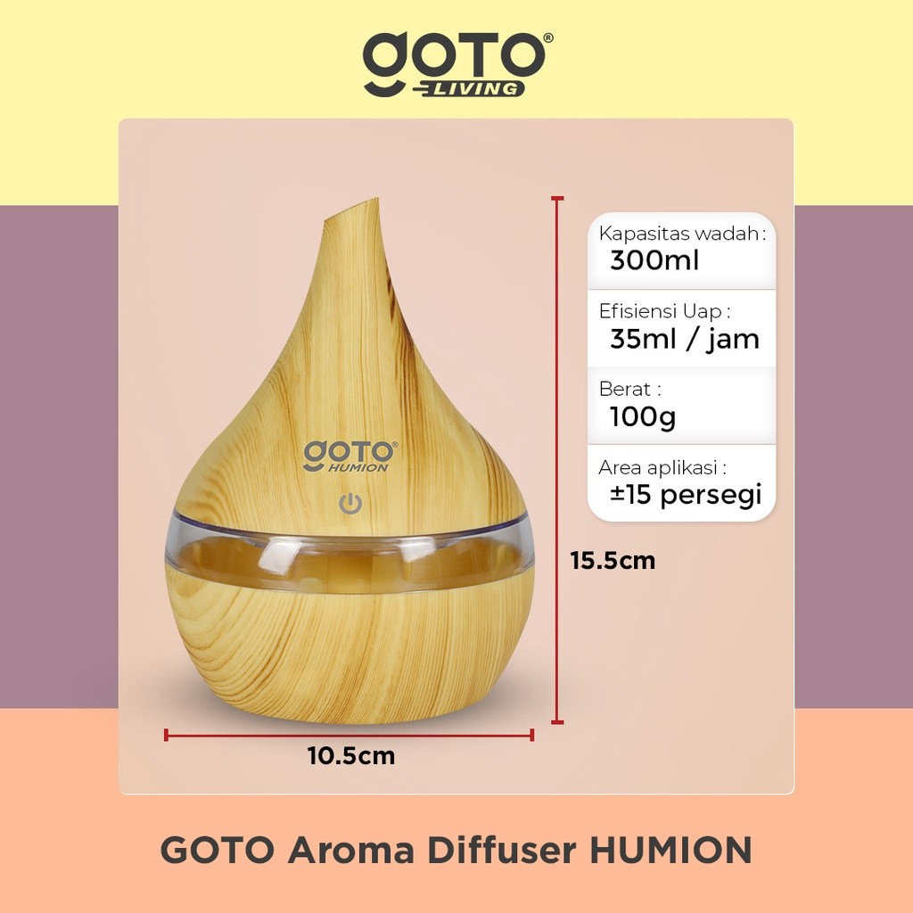 Goto Living Goto Humion Humidifier Diffuser