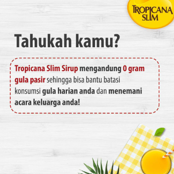 Tropicana Slim Sirup Leci 3