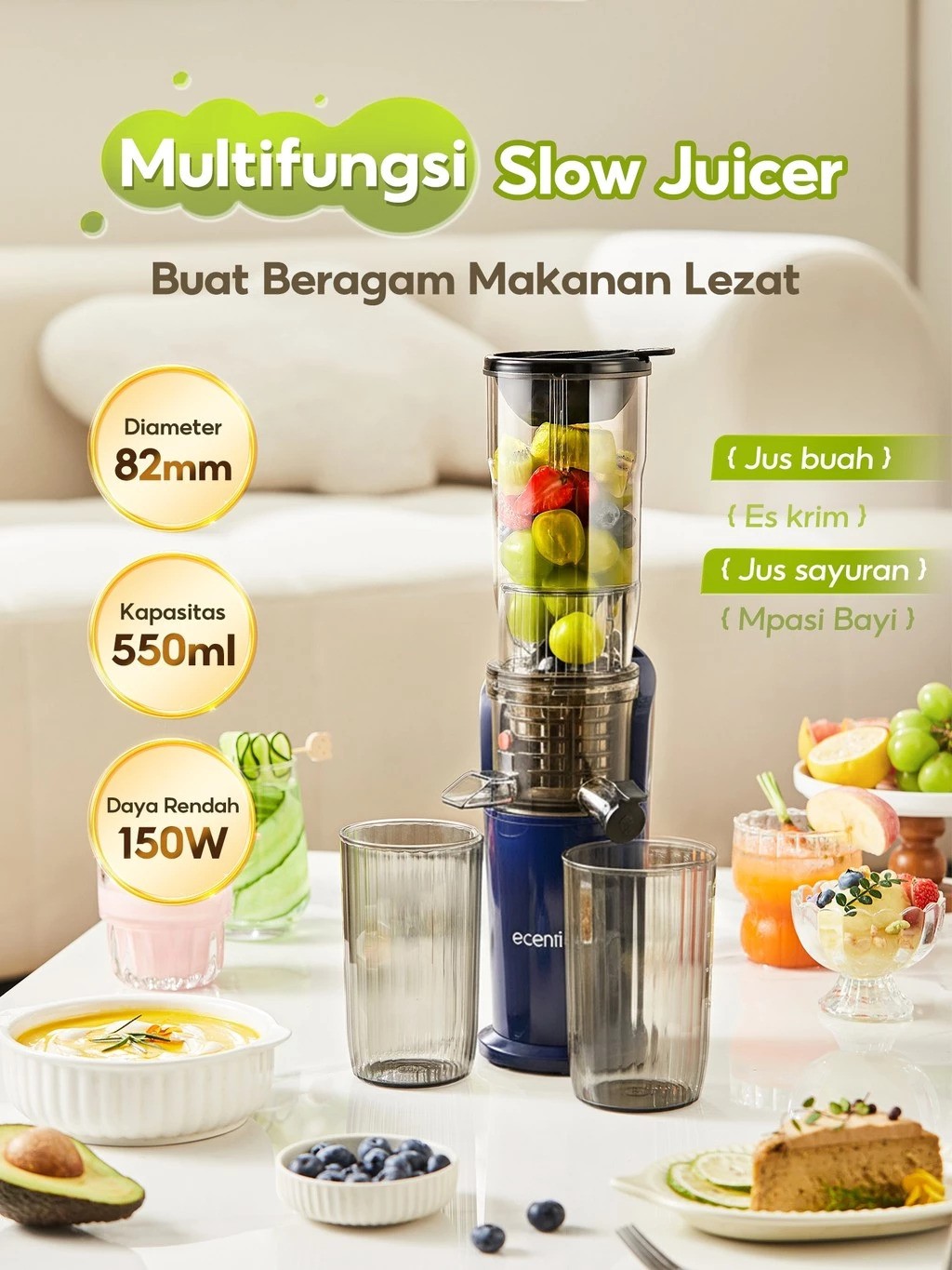 ecentio Slow Juicer  5