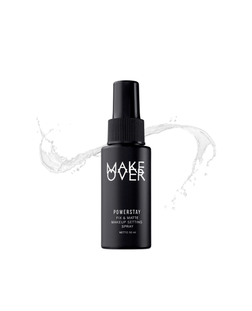 MAKE OVER ｜ Powerstay Fix & Matte Makeup Setting Spray