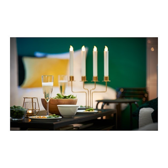 IKEA SVALKA Gelas Champagne, Kaca Bening 801.378.05