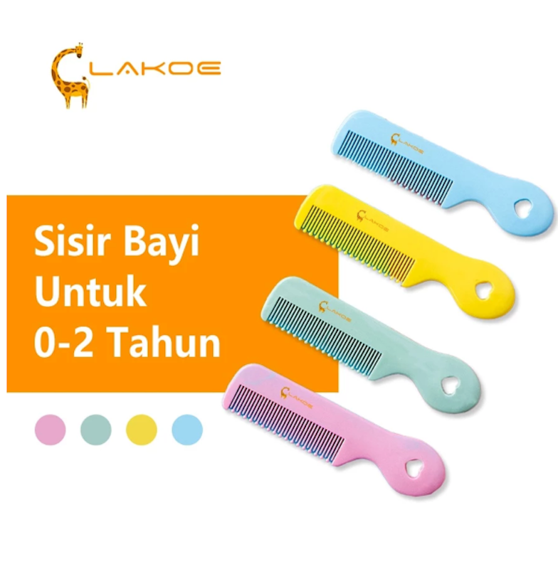 Lakoe Indonesia Sisir Bayi untuk 0-2 Tahun 2