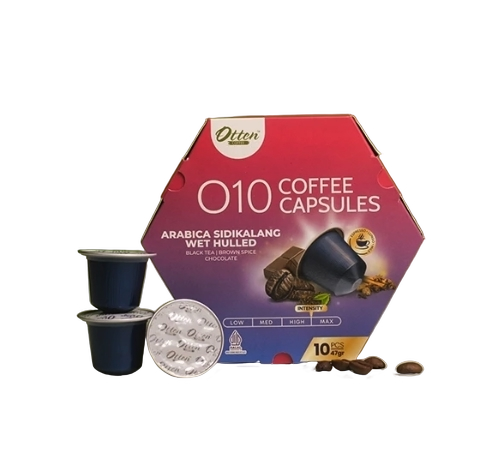 Otten Coffee Coffee Capsules Arabica Sidikalang Wet Hulled 1