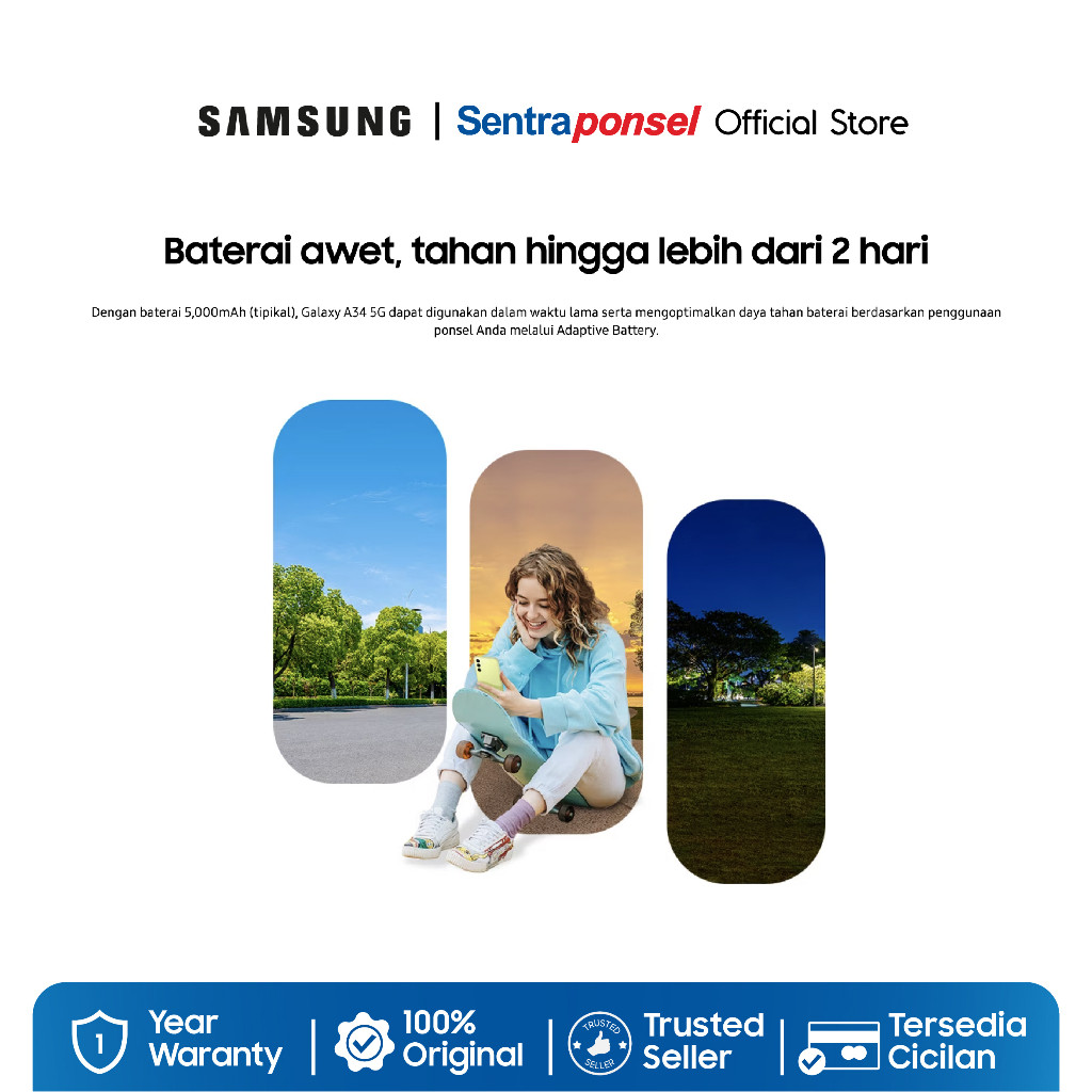 Galaxy A34 5G 8/256GB 4