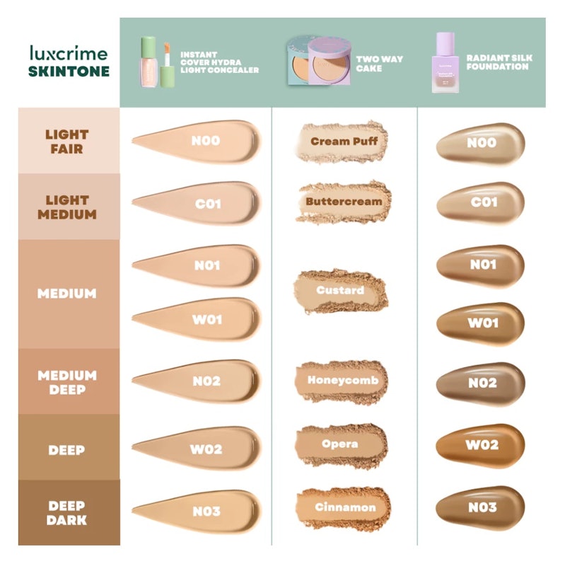 Blur & Cover Two Way Cake Silk Glow Honeycomb 3