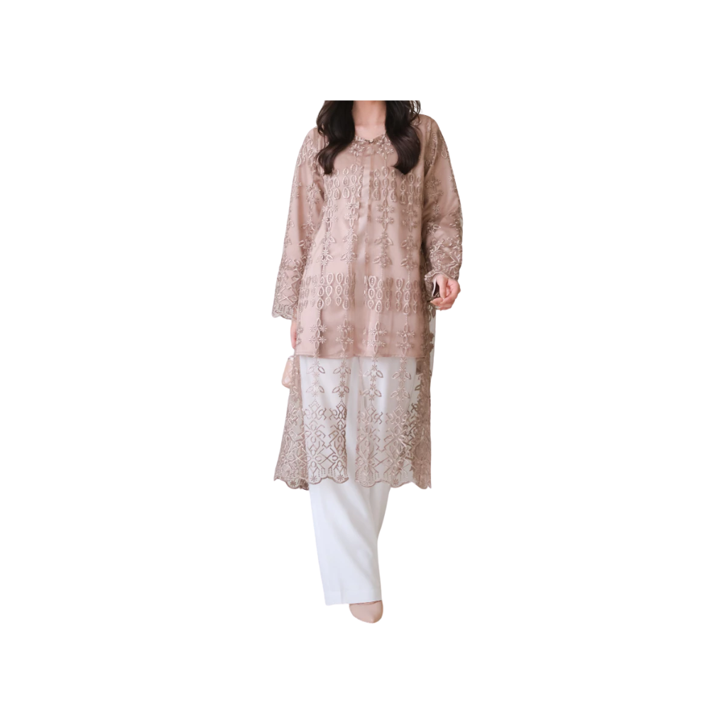 Kiyorawears Syakila Brukat Tunic + Inner Satin