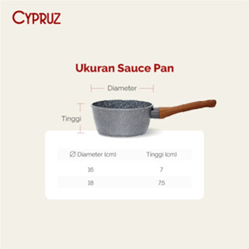 Sauce Pan Induksi Marble 4