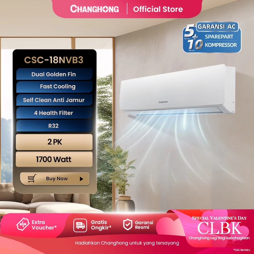 Changhong Limited Changhong AC 2 PK Standard CSC-18NVB3