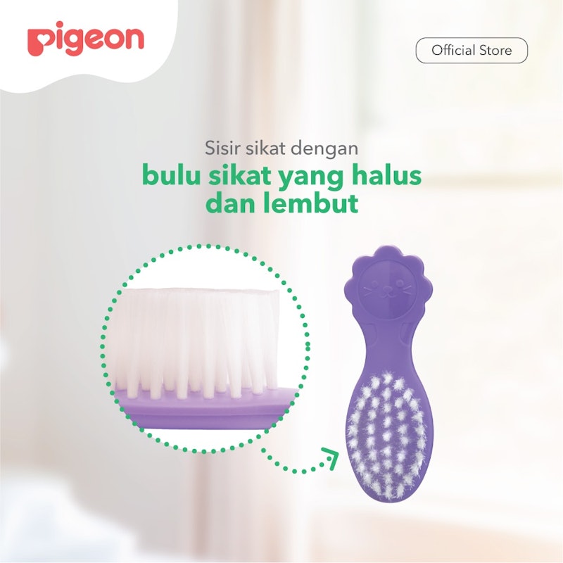 Pigeon Comb and Hair Brush Set 3