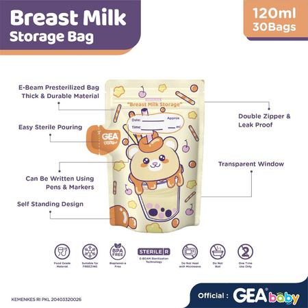 Royal Mitra Pratama GEA® Baby Marvelous Breast Milk Storage Bag