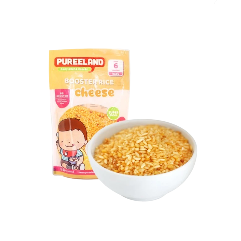 Pureeland Booster Rice Cheese Rice 1