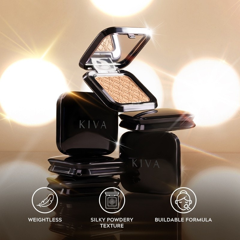 KIVA Iconic Glow Highlighter Pearl Luminance 3