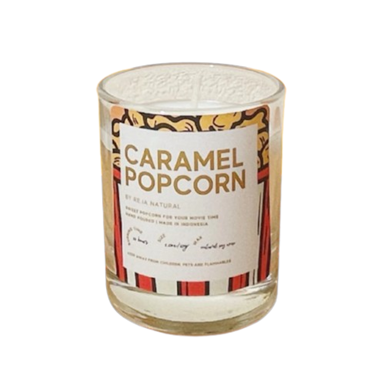Re.ia Scented Candle Caramel Popcorn 1