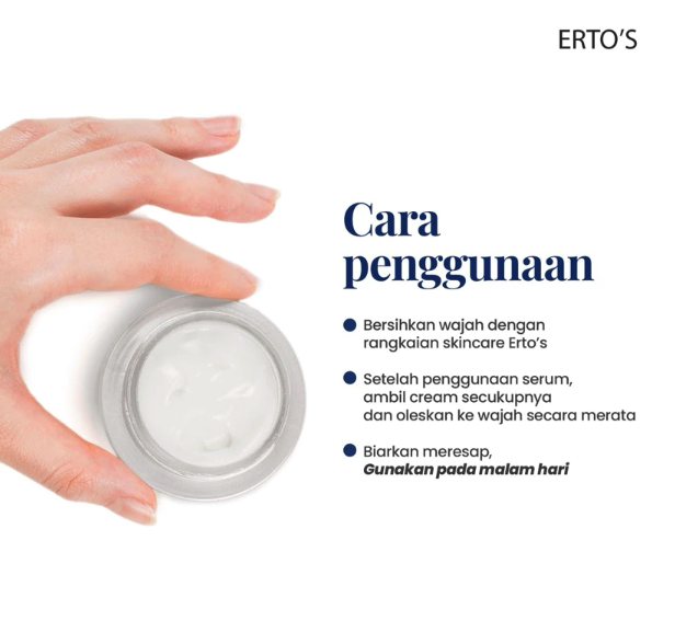  Erto Berjaya International  ERTO'S Dermo Night Brightening Cream