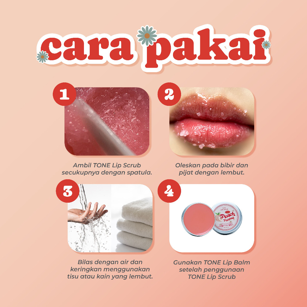 Asanka Wijaya Tone Lip Scrub Vanilla