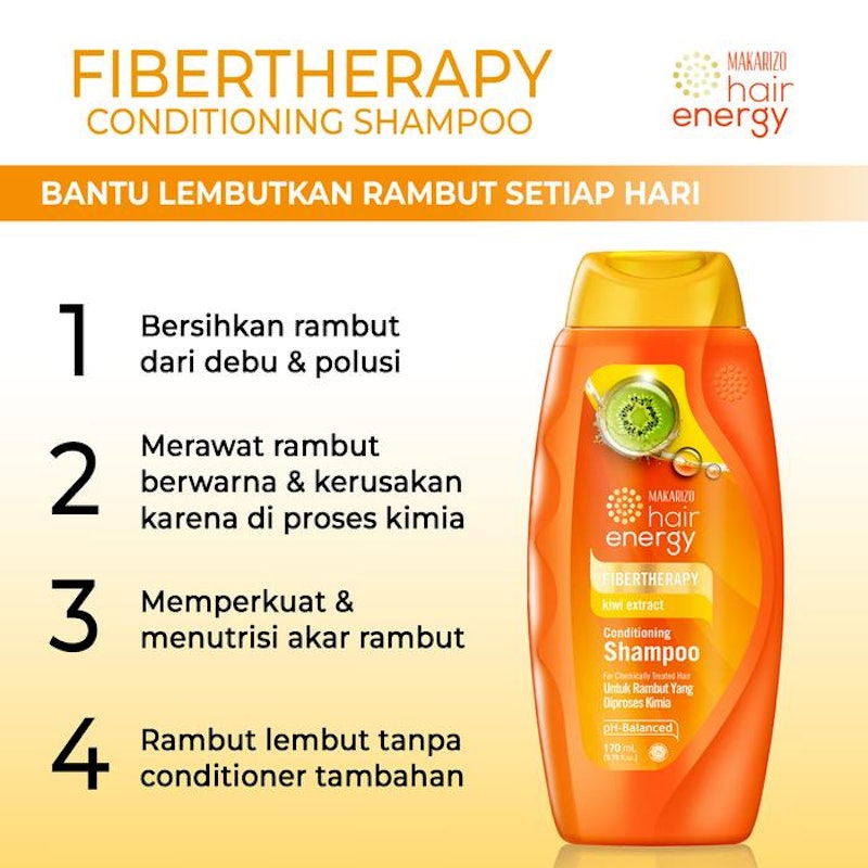 Fibertherapy Conditioning Shampoo with Kiwi Extract 4